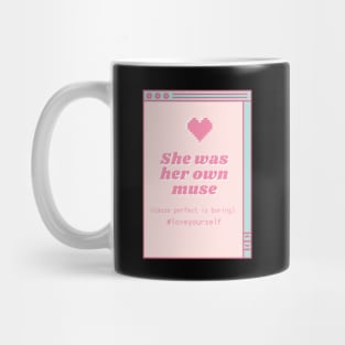 She was her own muse Mug